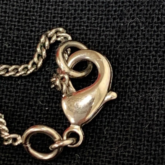 ❤️SOLD❤️Chanel CC Crystal Silver Tone Necklace⭐️ - Picture 10 of 16